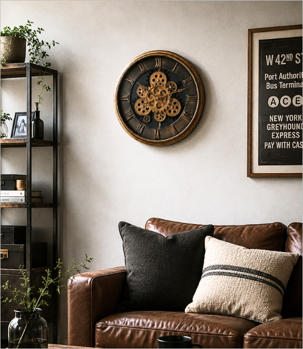 Geared Wall Clock GD(2)