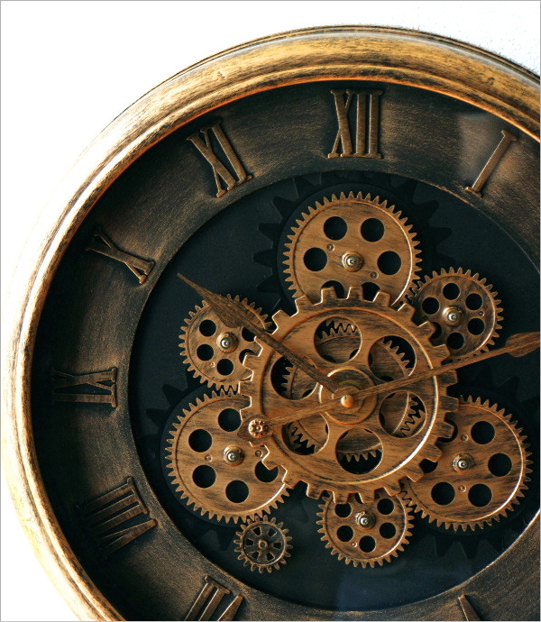 Geared Wall Clock GD(3)
