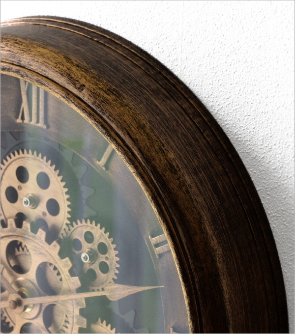 Geared Wall Clock GD(4)