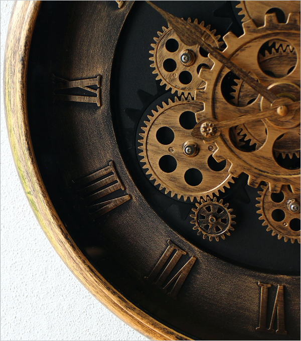 Geared Wall Clock GD(6)
