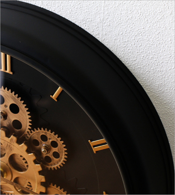 Geared Wall Clock BK(4)