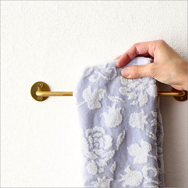 ブラスタオルハンガー(2)