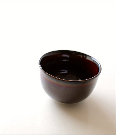 煎茶碗 うるし釉(1)