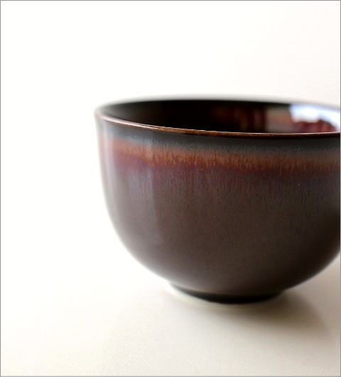 煎茶碗 うるし釉(2)