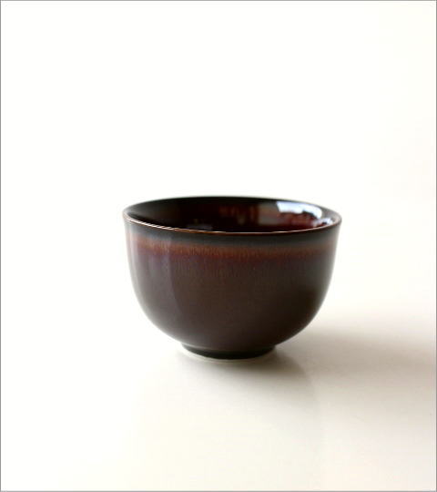 煎茶碗 うるし釉(4)