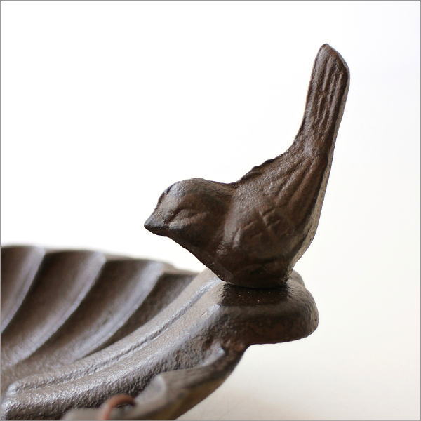 アイアンのハンギングバードバス(4)