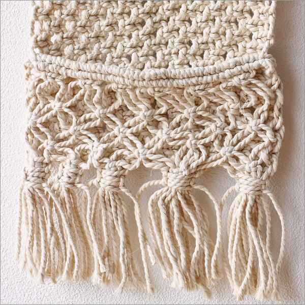 マクラメタペストリー 2ポケット(3)