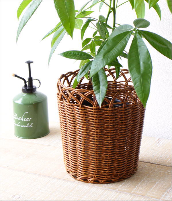 フラワーポット かご カゴ 鉢カバー バスケット おしゃれ かわいい