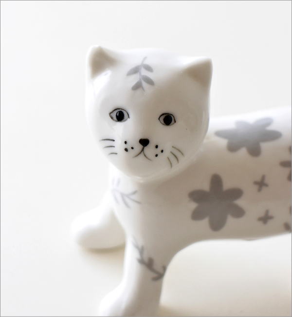 磁器 ねこのリングホルダー(3)