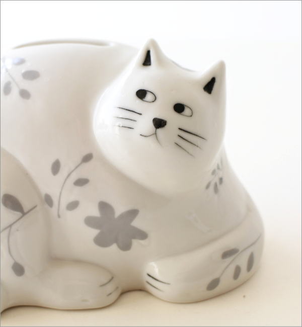 磁器 ねこの貯金箱(3)
