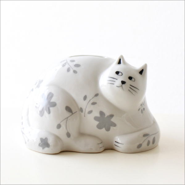磁器 ねこの貯金箱(7)