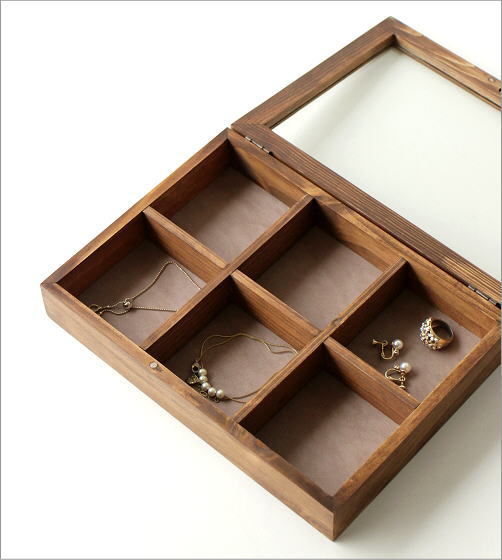 ウッドアクセサリーケース S(2)