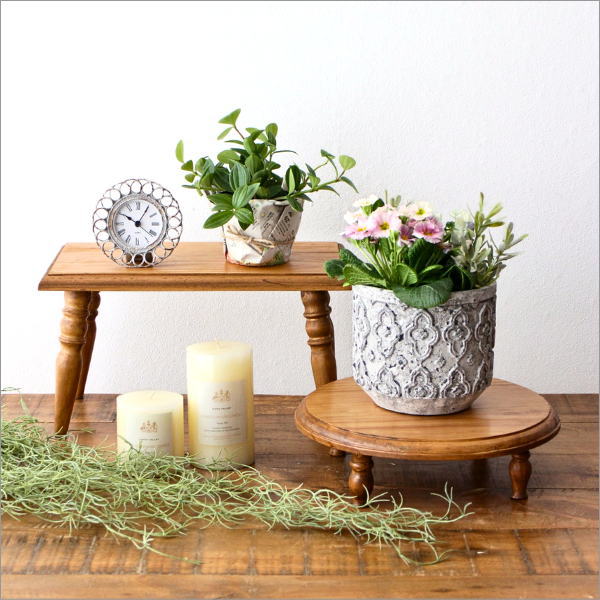 パイン スモールスクエアテーブル(6)