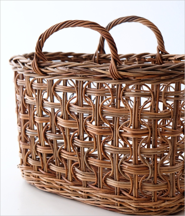 アラログ ループ編みバスケット(4)