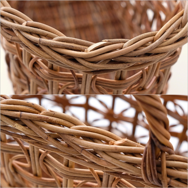 アラログ ループ編みバスケット(7)