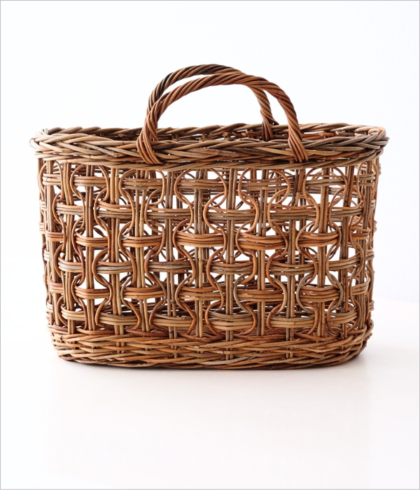 アラログ ループ編みバスケット(8)