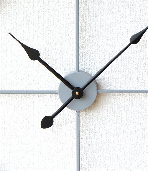 大きな掛け時計 アイアンダイヤル GY(3)
