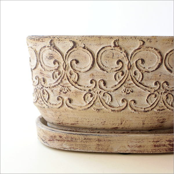 レトロなプランターポット クララ(3)