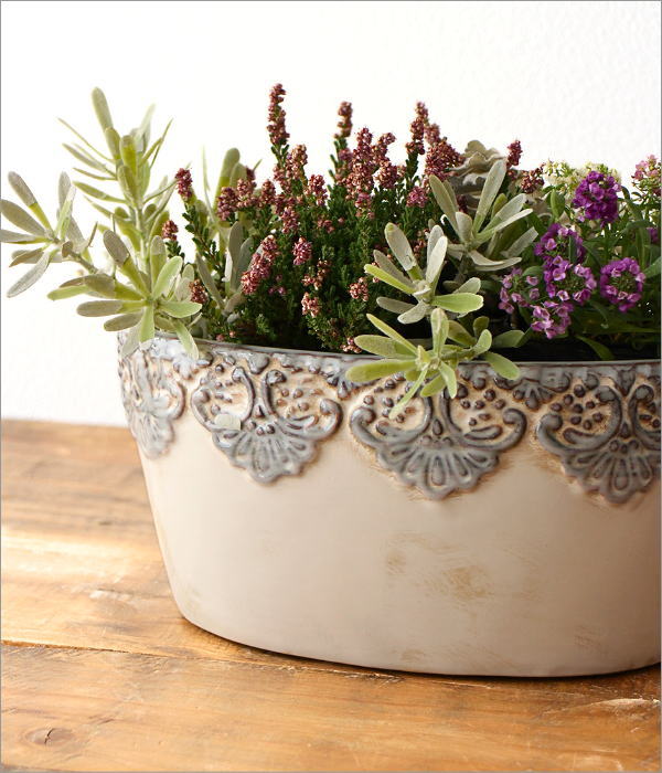 クロシェット・オーバルポットＬ(1)