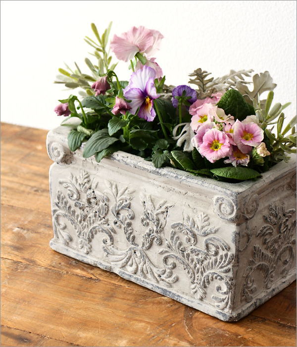 陶器のプランターポット クラナス(1)