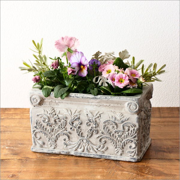 陶器のプランターポット クラナス(2)