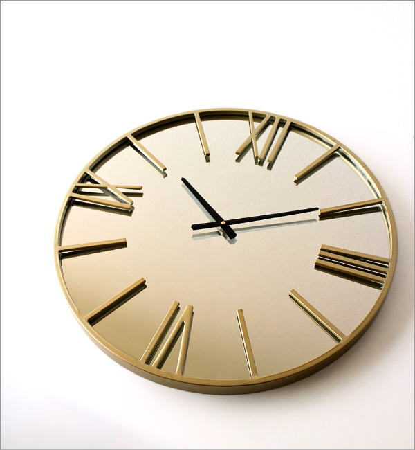 大きなミラーウォールクロック(2)