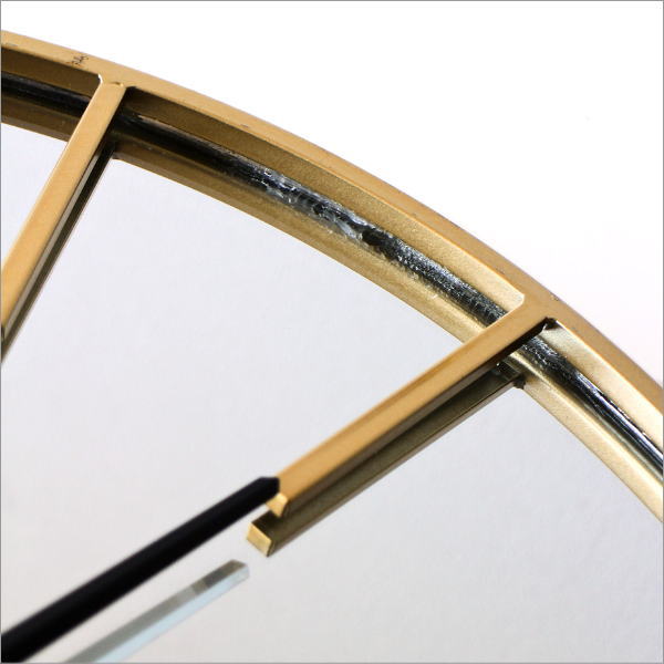 大きなミラーウォールクロック(5)