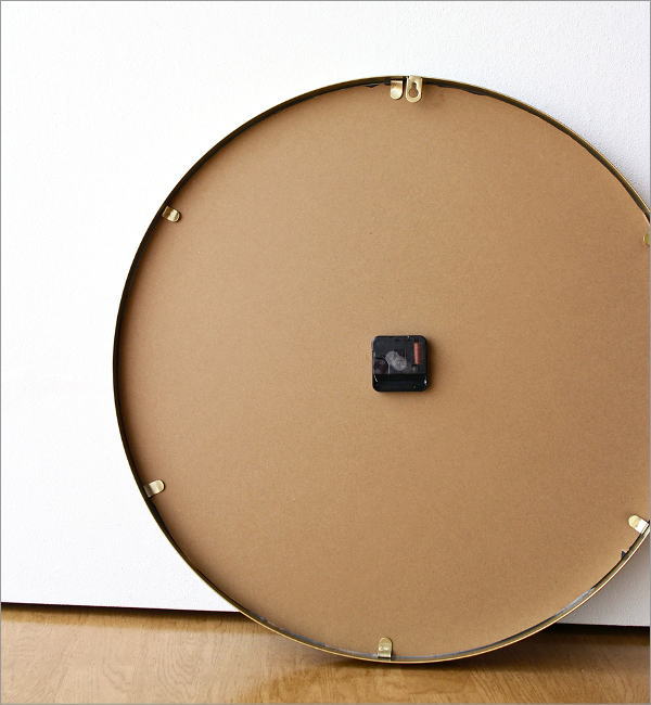 大きなミラーウォールクロック(6)