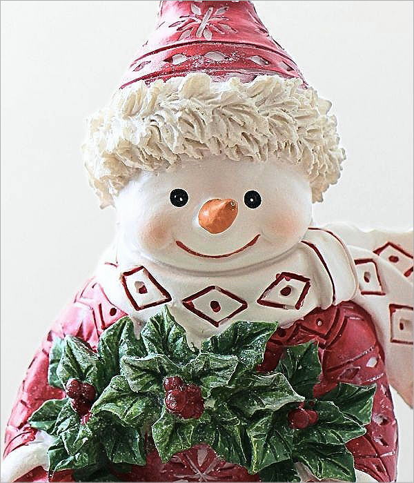 Xmasリースとスノーマン(2)