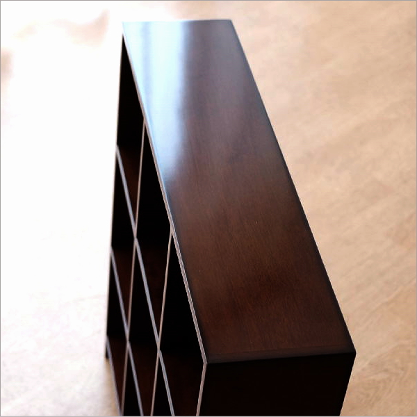 【送料込】アンティークの収納棚　無垢材　高さ93cm 上下分割可 シェルフ 収納棚 オープンラック シェルフラック 上下分割