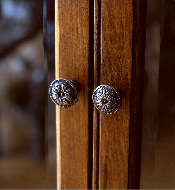 オーク飾り棚(3)