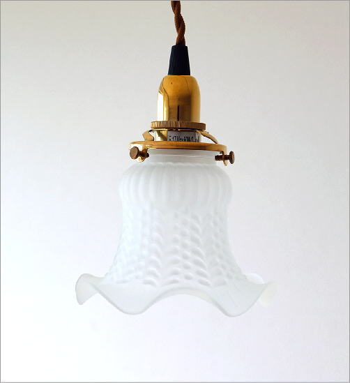 ペンダントライト ガラス アンティーク レトロ カフェ風 LED対応 