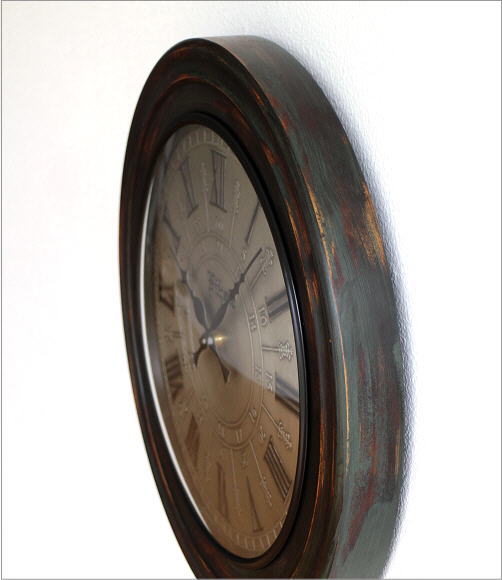 掛け時計 壁掛け時計 アンティーク 木製 おしゃれ レトロ ビンテージ