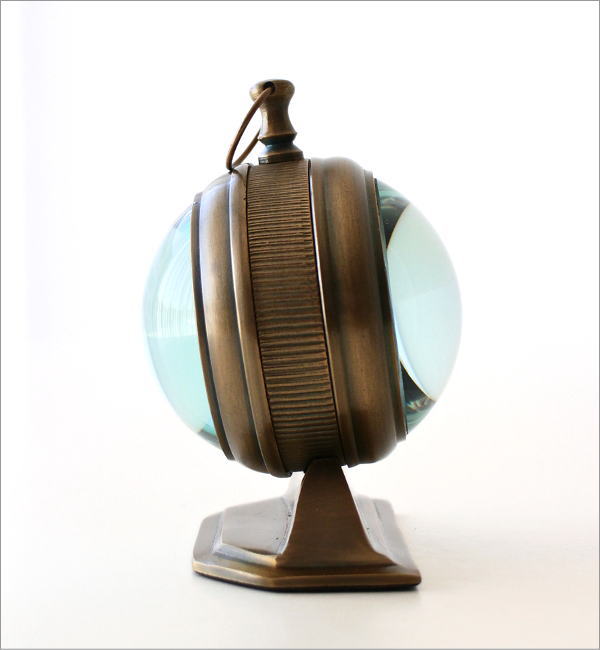 置き時計 アンティーク おしゃれ アナログ 小さい 羅針盤デザイン 秒針