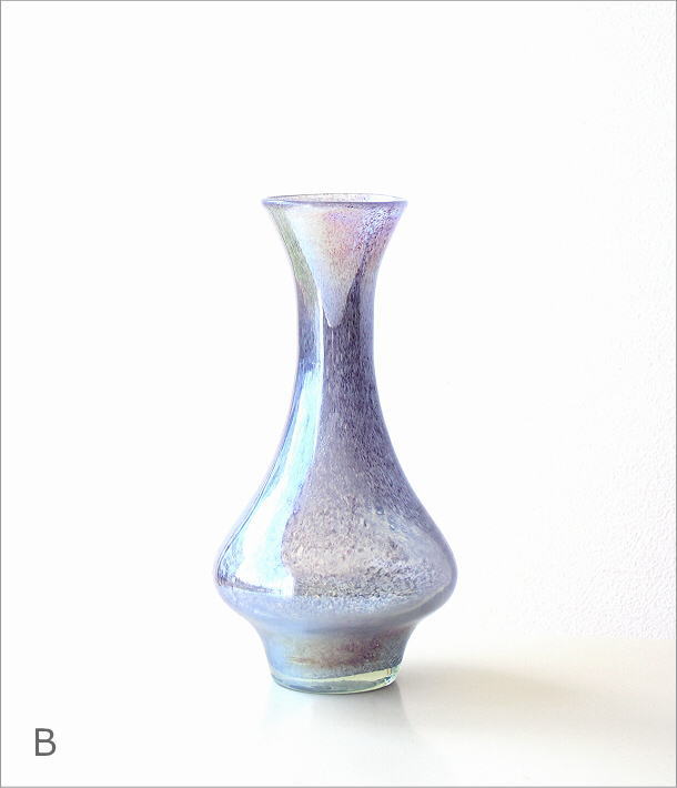 ガラスフラワーベース シェイプ 2カラー(7)