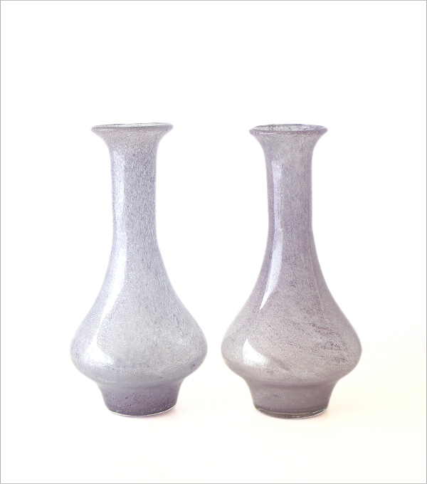 ガラスのフラワーベース シェイプ(4)