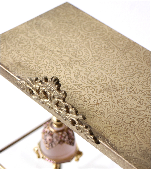 真鍮とガラスのミドルショーケース(4)