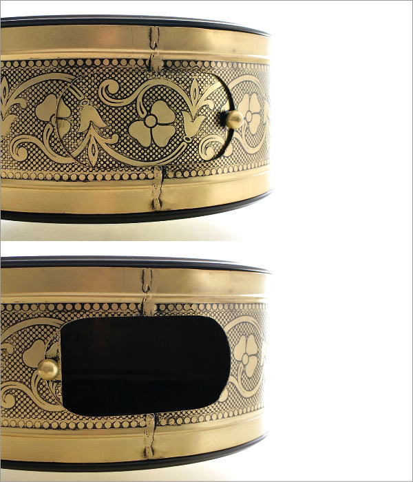 エレガントな吊り下げ両面時計 B(5)