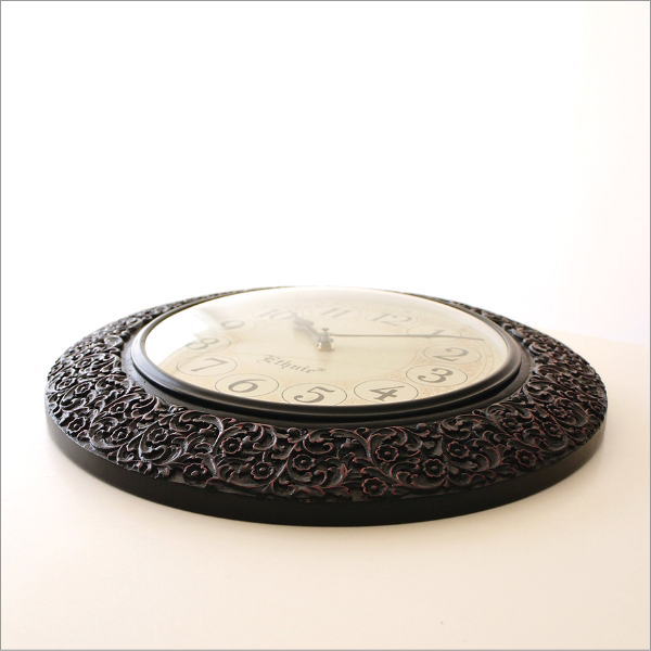 掛け時計 おしゃれ アンティーク クラシック エレガント アジアン