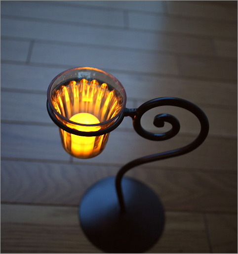 LED付きキャンドルスタンド C(1)