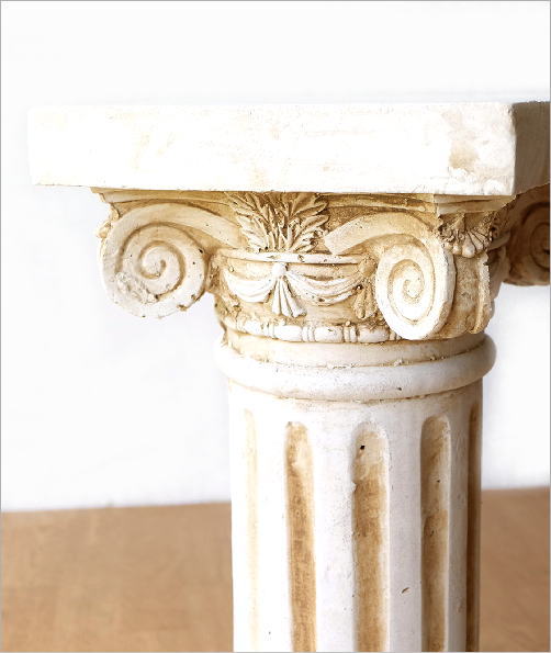 ガーデンコラム ガーデニング 置物 オブジェ おしゃれ 支柱タイプ 花台