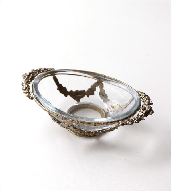 真鍮のボウル付き小さな小物入れ(6)