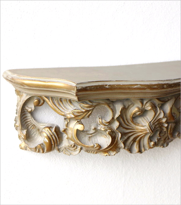 エレガントなウォールシェルフ 2カラー(2)