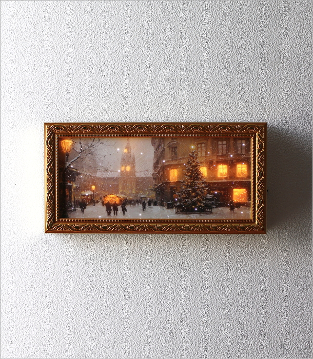 LEDアートフレーム Xmasマーケット(1)