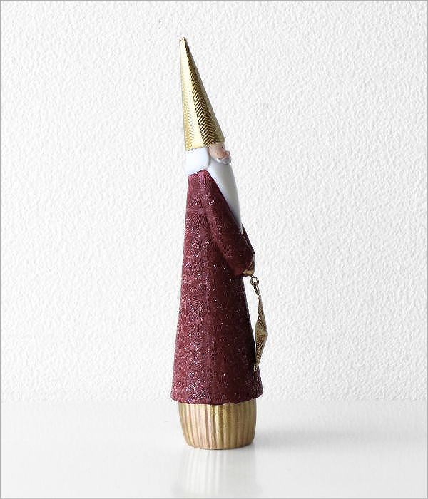 Xmas レッドサンタのオブジェ(4)