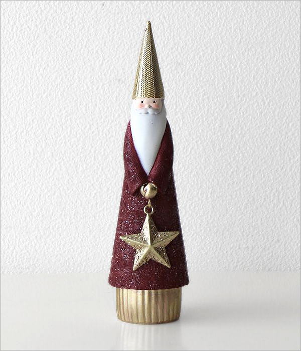 Xmas レッドサンタのオブジェ(5)
