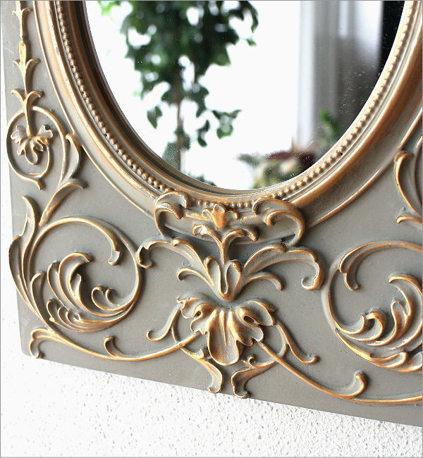 クラシカルなウォールミラー 2タイプ(3)