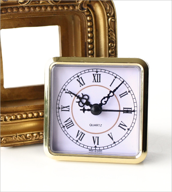 バロックスクエアクロック(4)