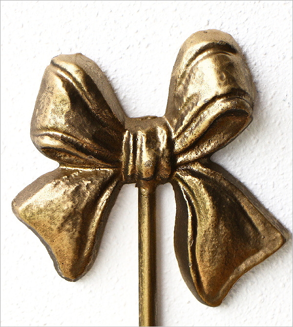 レトロ風ゴールドリボンメタルフック(2)