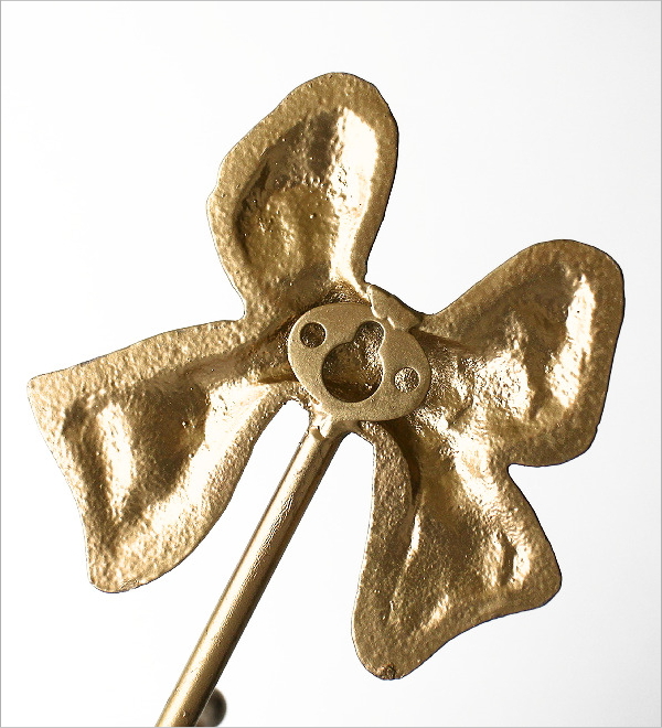 レトロ風ゴールドリボンメタルフック(4)